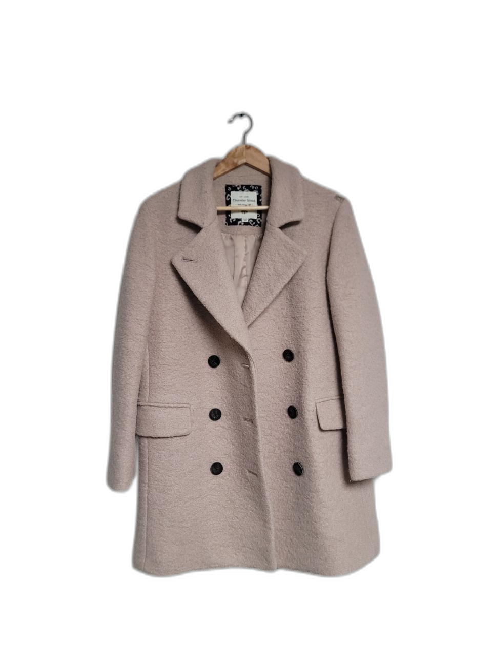 Thursday Island 더블 버튼 코트.90