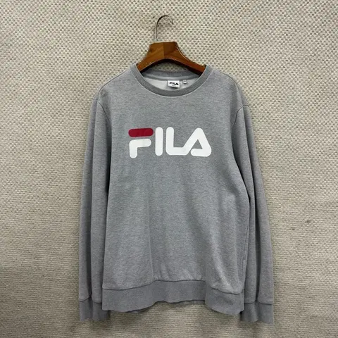 필라 센터프린팅 캐주얼 맨투맨 M M08370