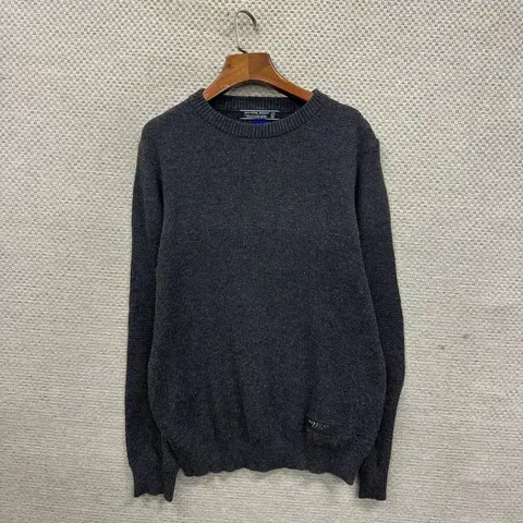 장미쉘바스키아 캐주얼 울 니트 스웨터 105 M08845