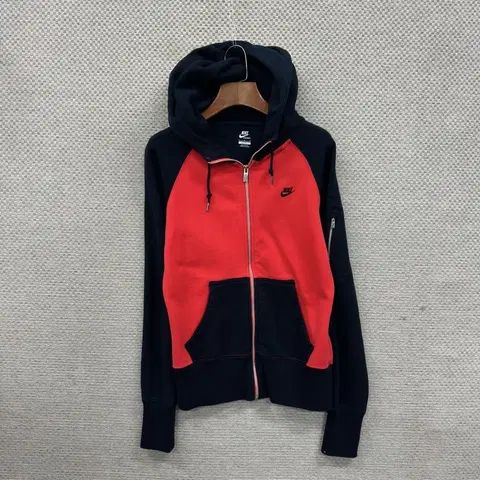 나이키 자수로고 배색 후드집업 L M08337