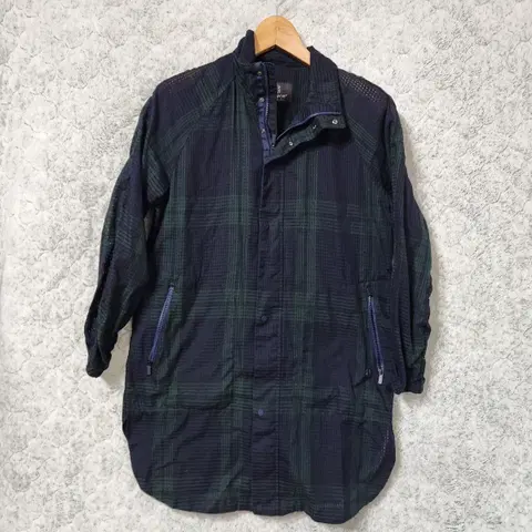 J209 [90] 코오롱 체크 메쉬 점퍼