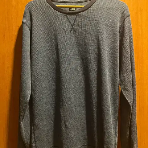 스투시 긴팔 니트 티셔츠