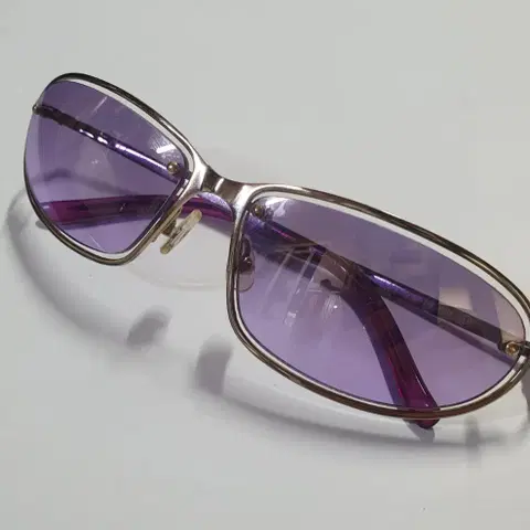 유나이티드 컬러 오브 베네통 UCB 418 퍼플 선글라스 남녀공용 중고