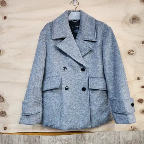 421) 클럽모나코 더블 버튼 숏 코트