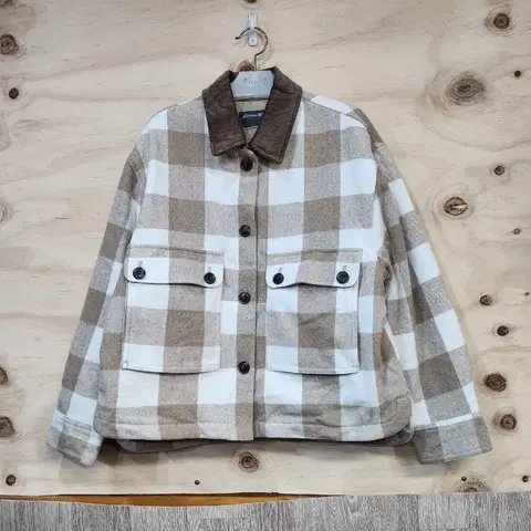 523) 에디바우어 Eddie Bauer 코듀로이카라 포인트 숏 자켓