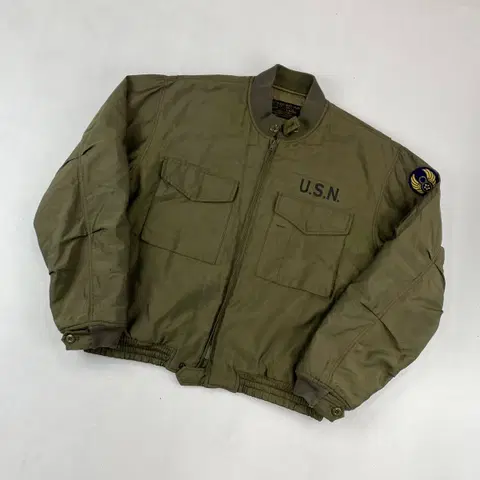 빈티지 G-8 Wep 복각 플라이트 봄버 자켓 (105)