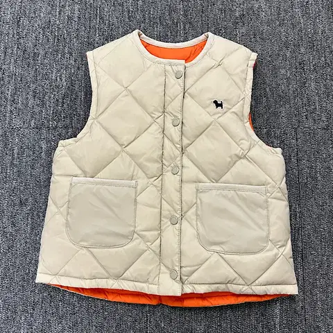 블루독 패딩조끼 3살 사이즈