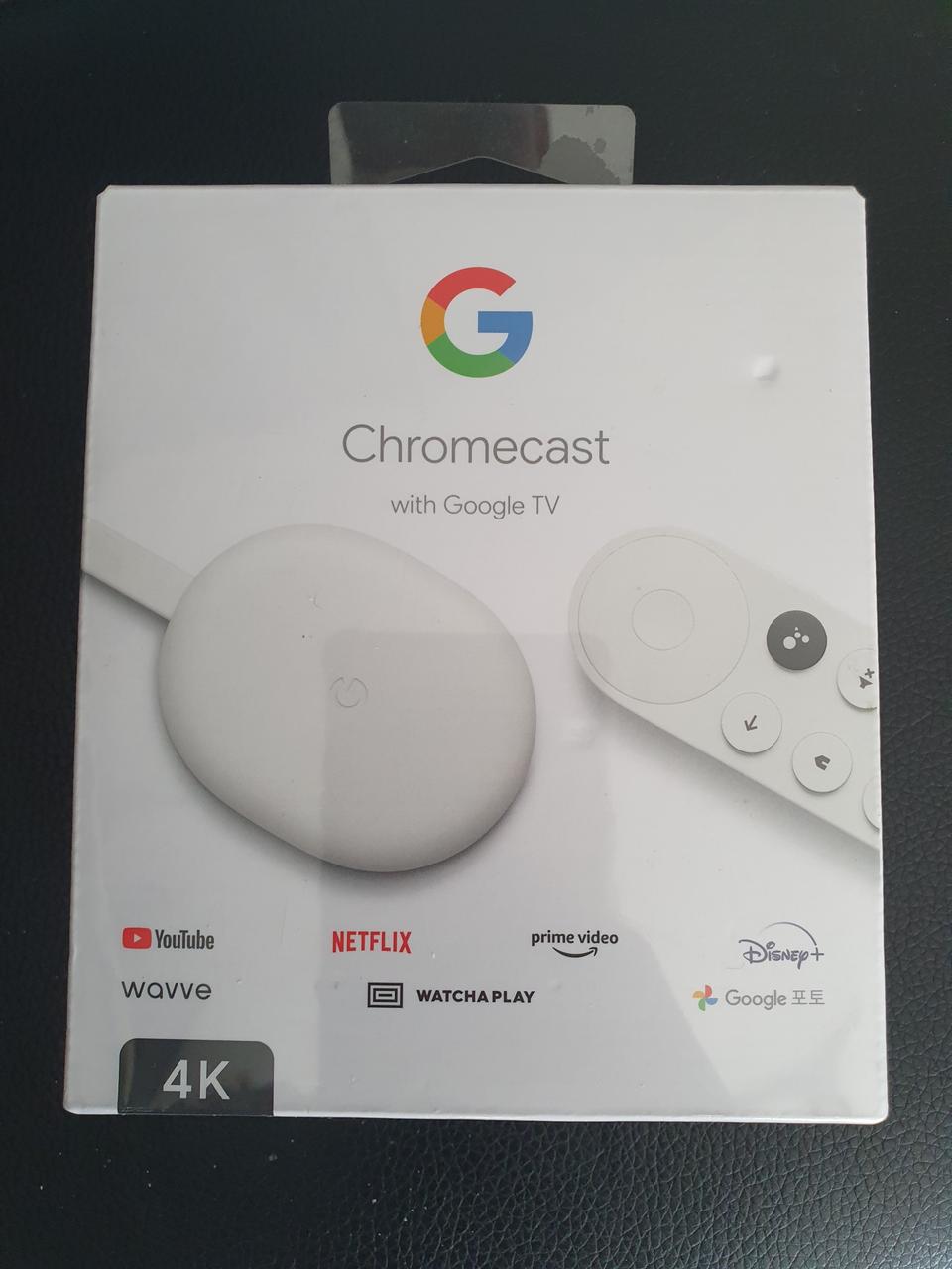 4k,크롬캐스트4세대 새상품입니다