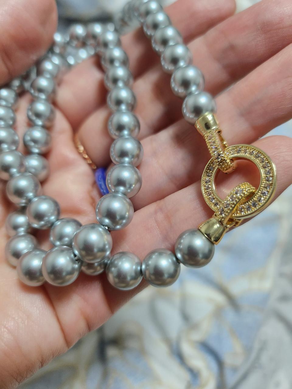 진주목걸이