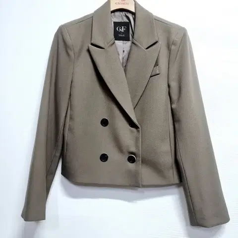 Gnf 더블 크롭 자켓