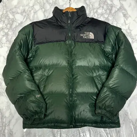 노스페이스 700 눕시 딥그린 패딩 자켓