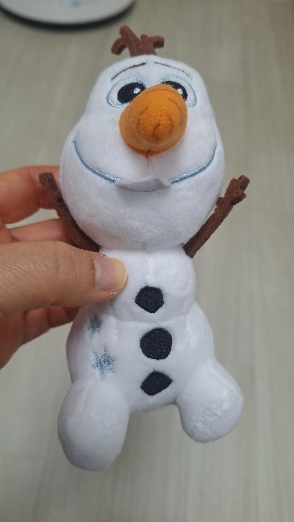 디즈니 겨울왕국2 올라프 인형 키링