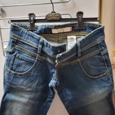 리바이스 데님 반바지 청반바지