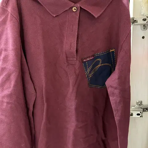 빈폴 90사이즈 포켓 긴팔 폴로티