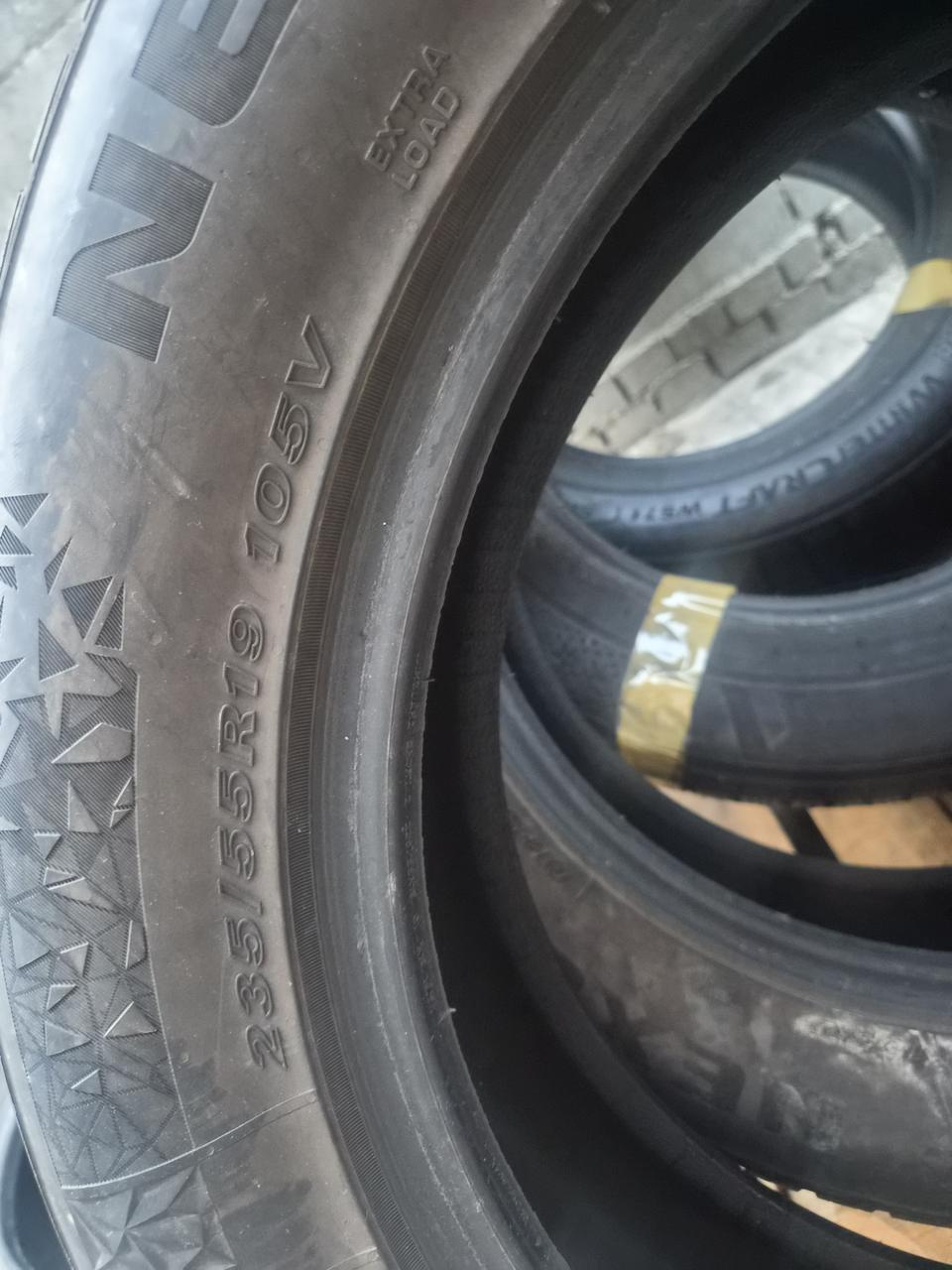 넥센 스노우타이어 235 55 19 중고 판매