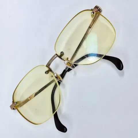 세르지오 타키니 SG-6570u 순 티타늄 무테 안경테 빈티지 레트로