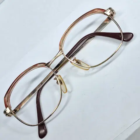TD-200 브로우 커버 안경 안경테 50ㅁ15/ 일본 일제 수입 빈티지