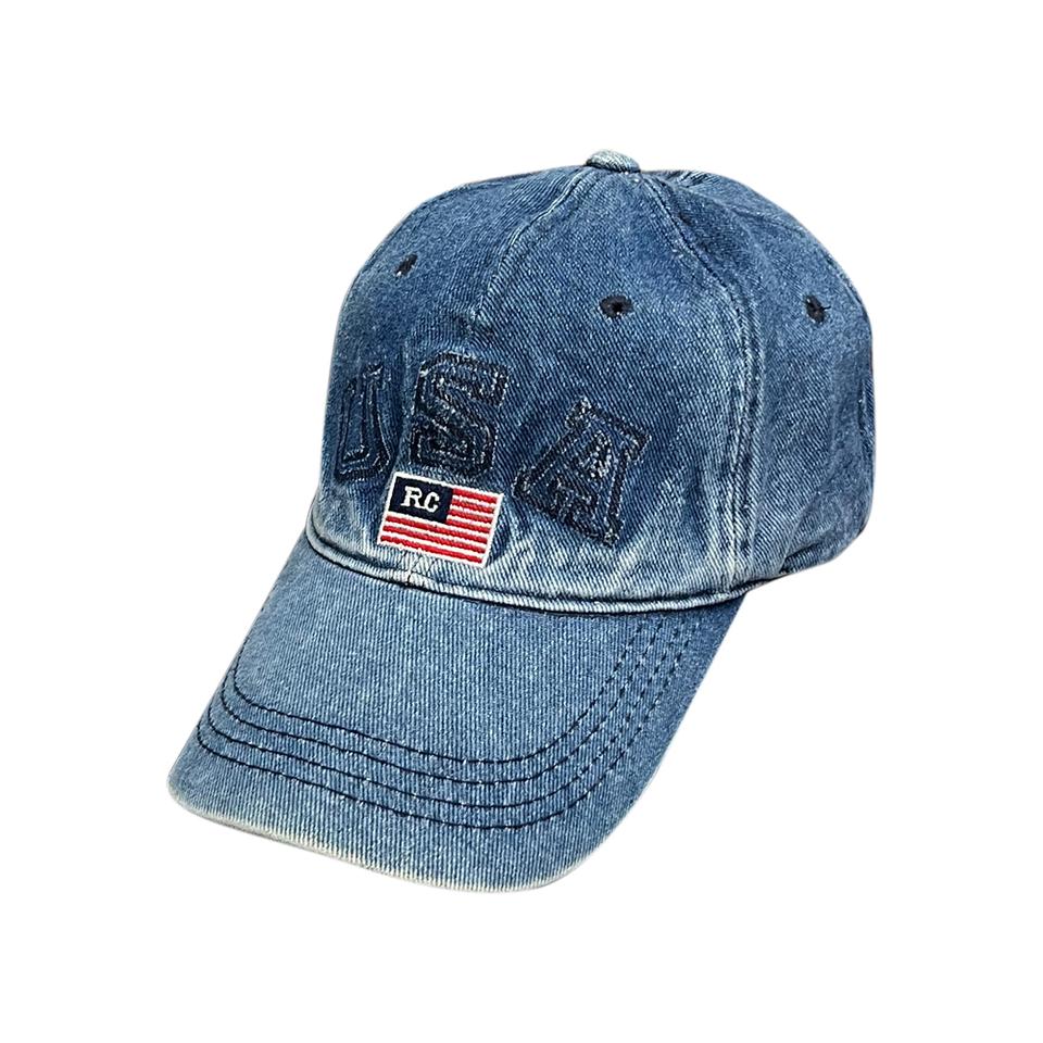 USA 캡 스포츠 빈티지 데님 볼캡 모자
