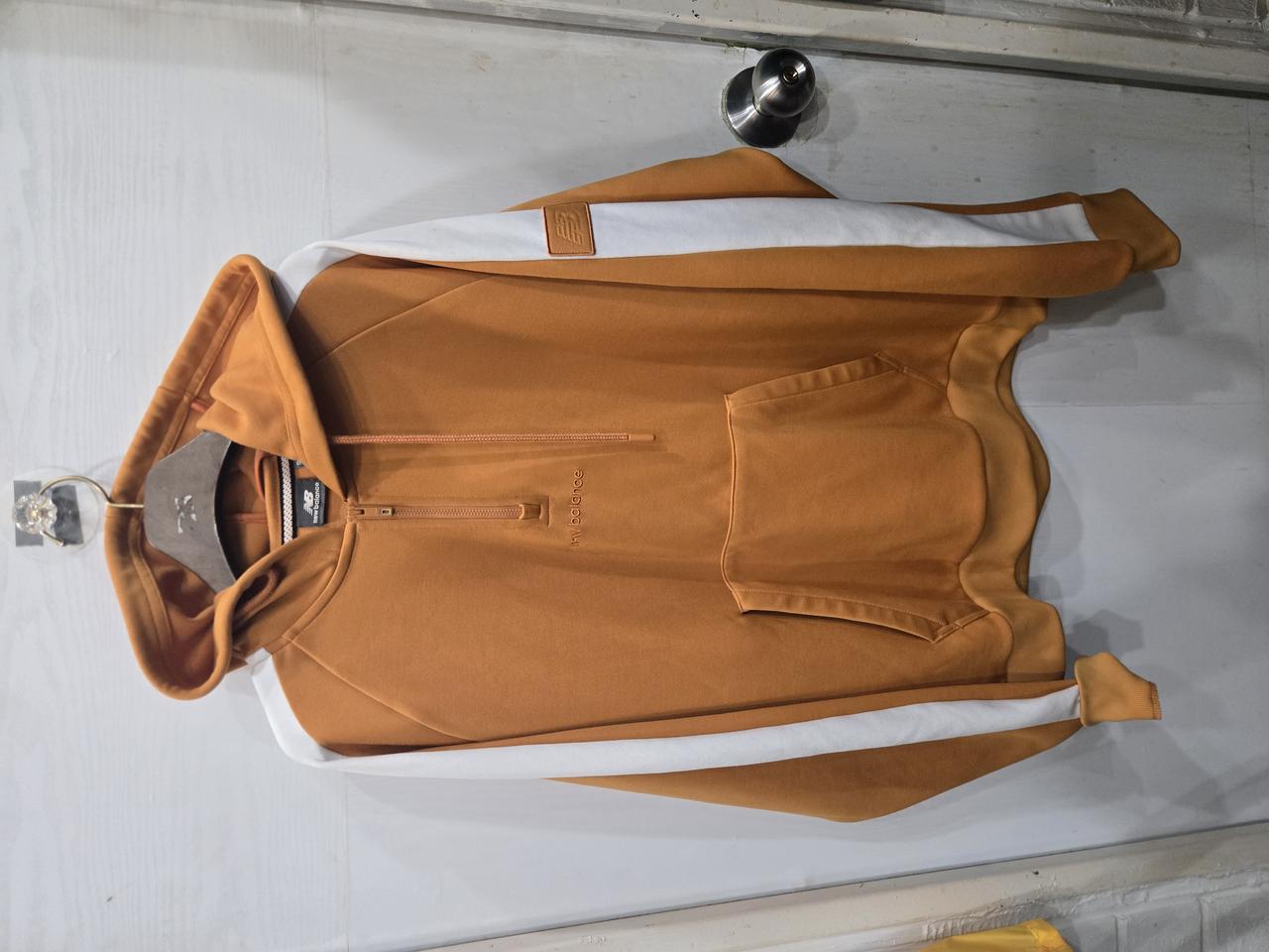 (105,XL) New balance 뉴발란스 반집업 후드티셔츠!