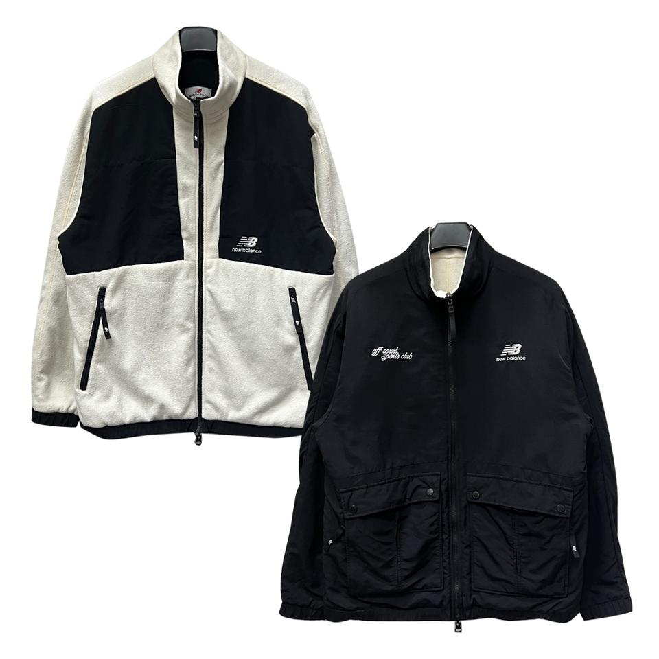 뉴발란스 리버시블 스텐넥 플리스 자켓 2XL