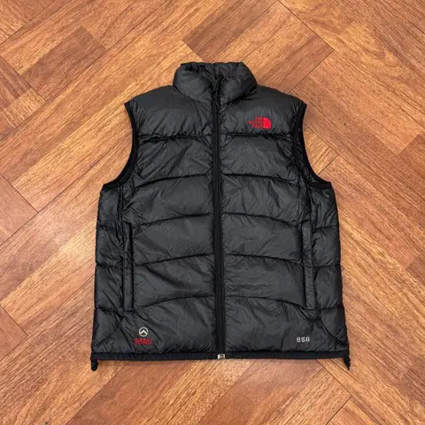 여성용 L 노스페이스 써밋 구스다운 경량 패딩 조끼