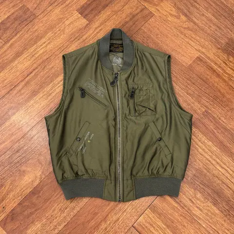 L US AIRFORCE 플라이트 항공 파일럿 조끼