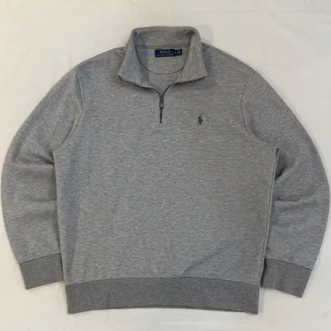 폴로 랄프로렌 반집업 스웻셔츠 맨투맨 그레이