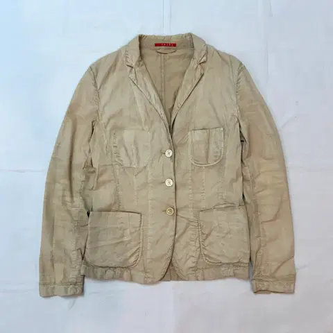 프라다 아카이브 워시드 블레이저 스포츠 자켓