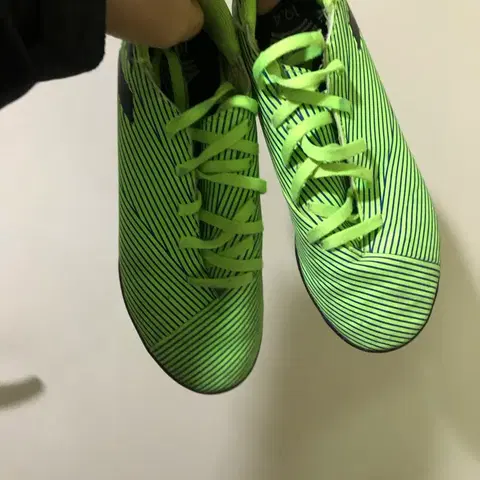 아디다스 네메시스 19.4 축구화 라임/블루 220