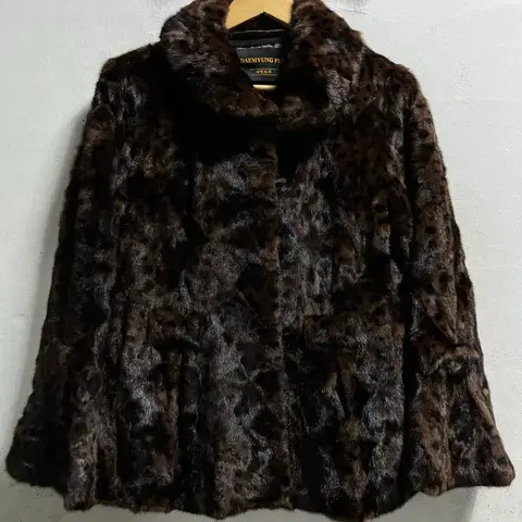 66 대명모피 밍크 퍼 자켓 정품