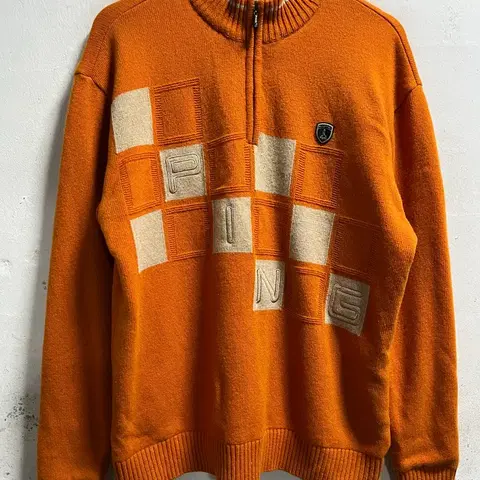 105 PING 골프 울 방풍 반집업 니트 정품