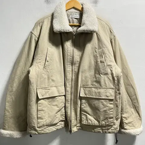 100-105 파르티멘토 누빔 양털 뽀글이 루즈핏 점퍼 정품