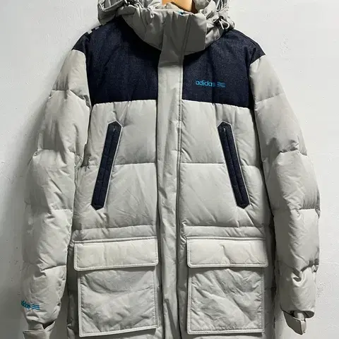 100 아디다스 덕다운 오리털 패딩 정품