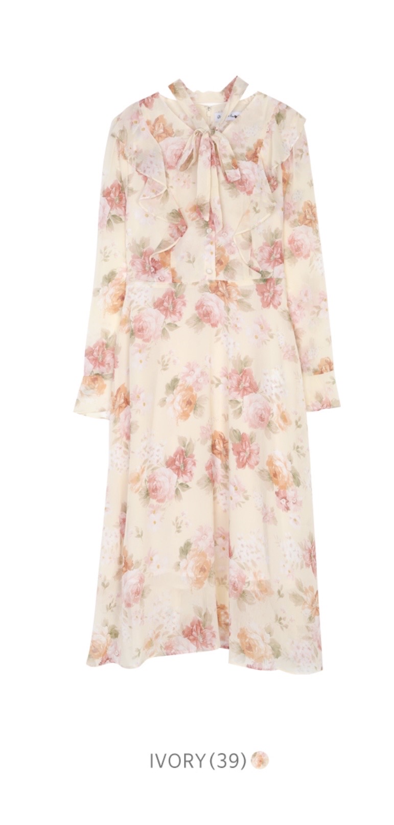 로엠 플라워 원피스