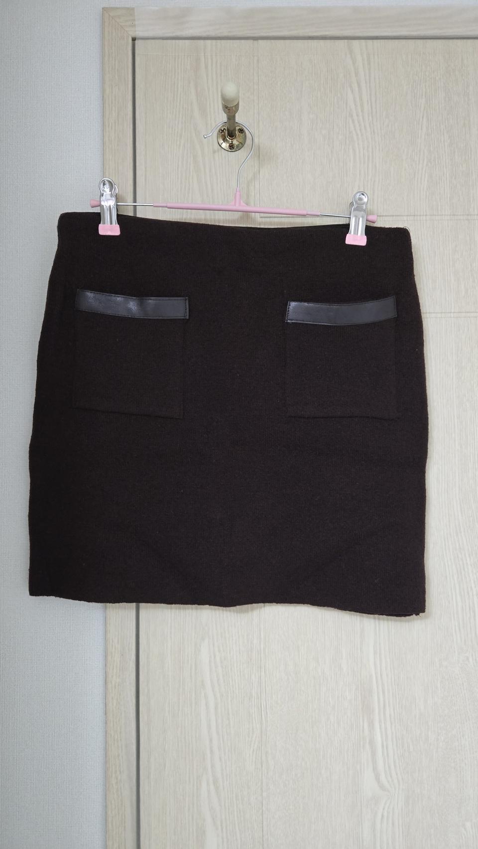 니트 밴딩 치마 55~66