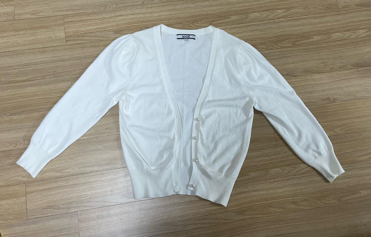 SOCIE 진주단추포인트 가디건