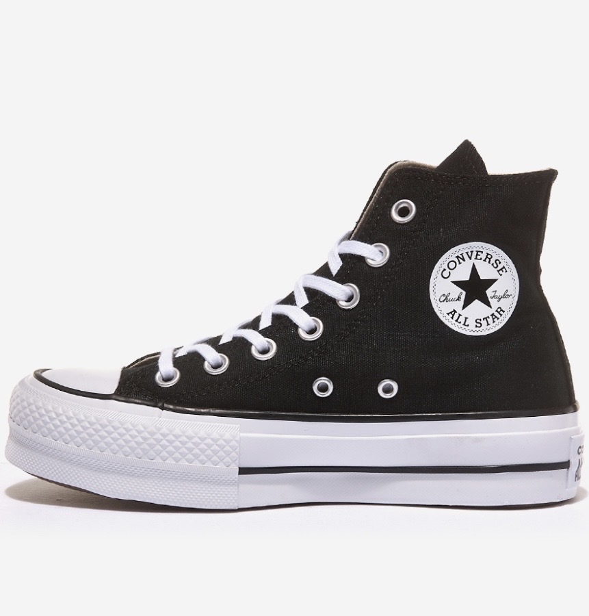 컨버스 척테일러 올스타 리프트 블랙 하이 230 (새상품) 560845C