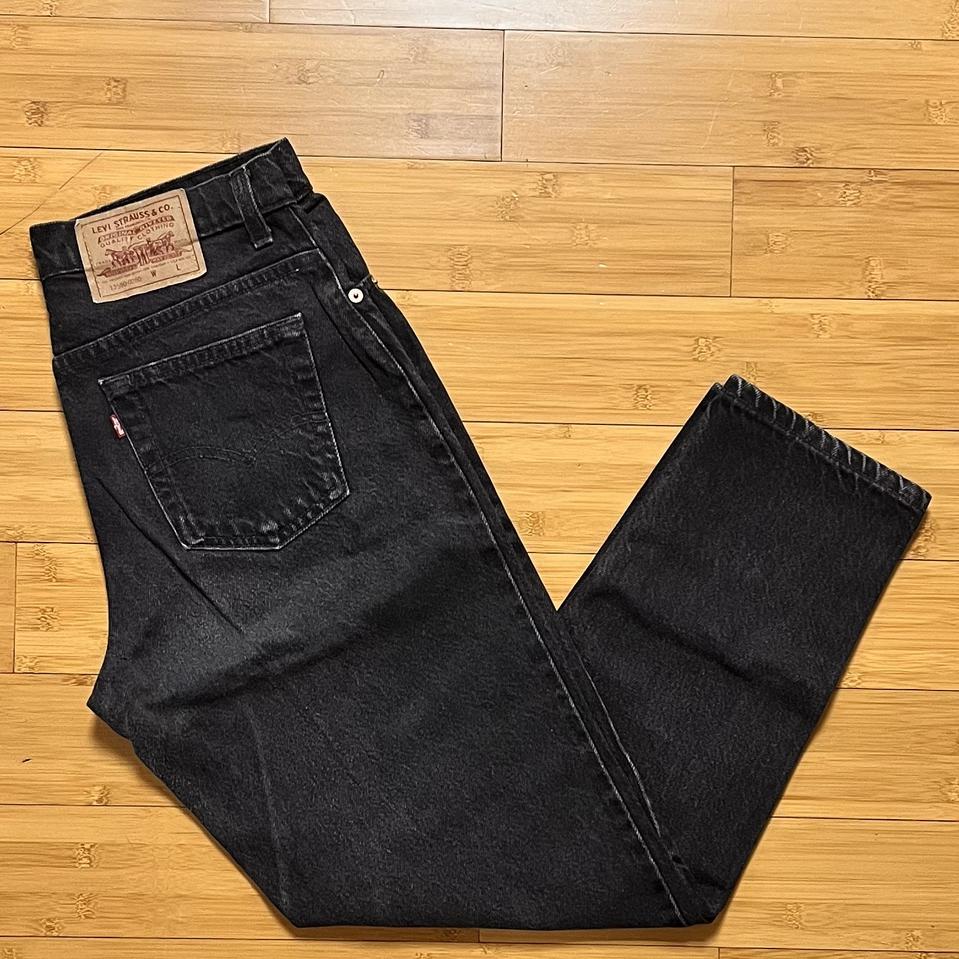 리바이스 13550-0260 블랙진 W L