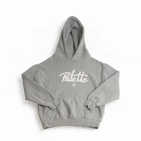 Palette Kick 회색 후드티 m