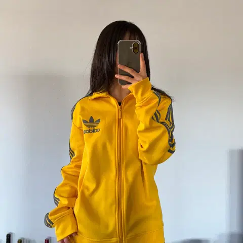 [L]아디다스 유로파 옐로우 트랙탑 져지