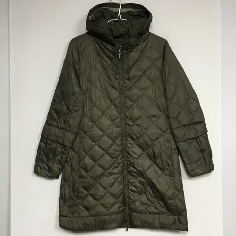 막스마라 리버시블 퀼팅 구스 패딩 36