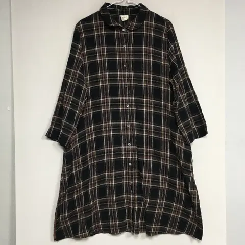 23 ISAE 이새 시어서커 체크 원피스 10