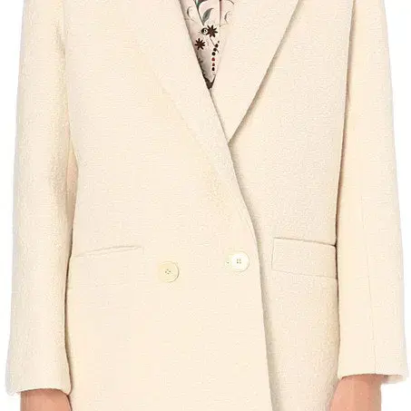 SANDRO 산드로 부클 울 자켓 36