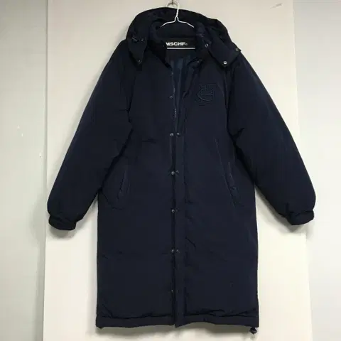 미스치프 자수 다운 롱패딩 S