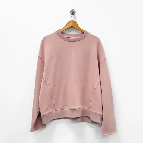 시스템 옴므 더스티 핑크 오버사이즈 스웨트셔츠 105