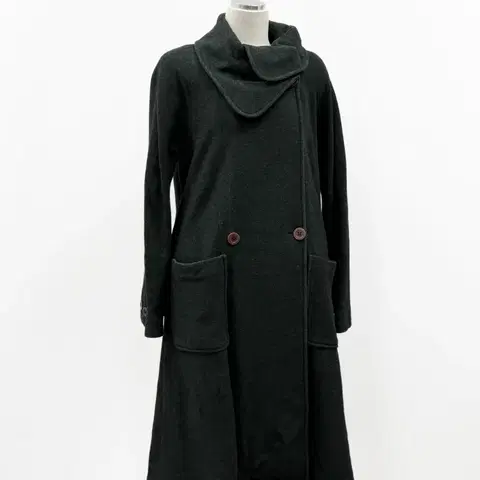 조르지오 아르마니 보르고누오보 21 드레이프 더블 코트 42