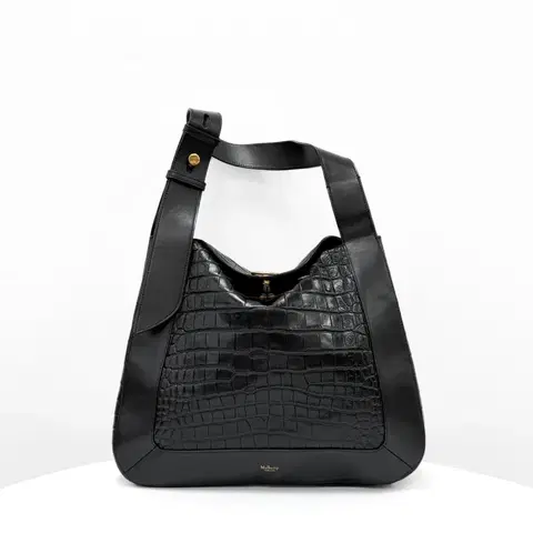 멀버리 크로크 엠보 링 하드웨어 숄더백