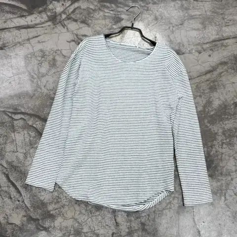 이자벨마랑 린넨 스트라이프 롱슬리브 티셔츠 38