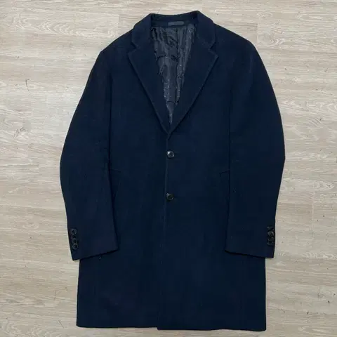 앤드지 캐시미어 블렌드 싱글 코트 [다크네이비] M/95