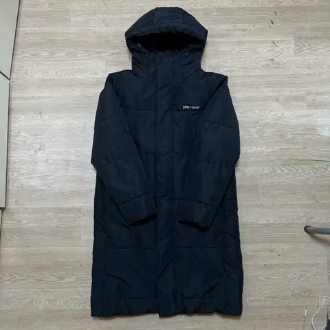 마모트 여성 기능성 아운도어 후드 롱패딩 점퍼 [블랙] XS/85